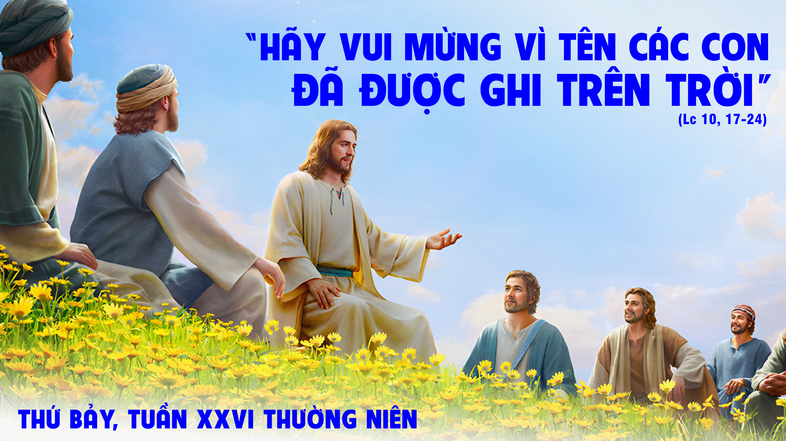 Hớn Hở Vui Mừng - 05.10.2024 Thứ Bảy Tuần 26 Thường Niên