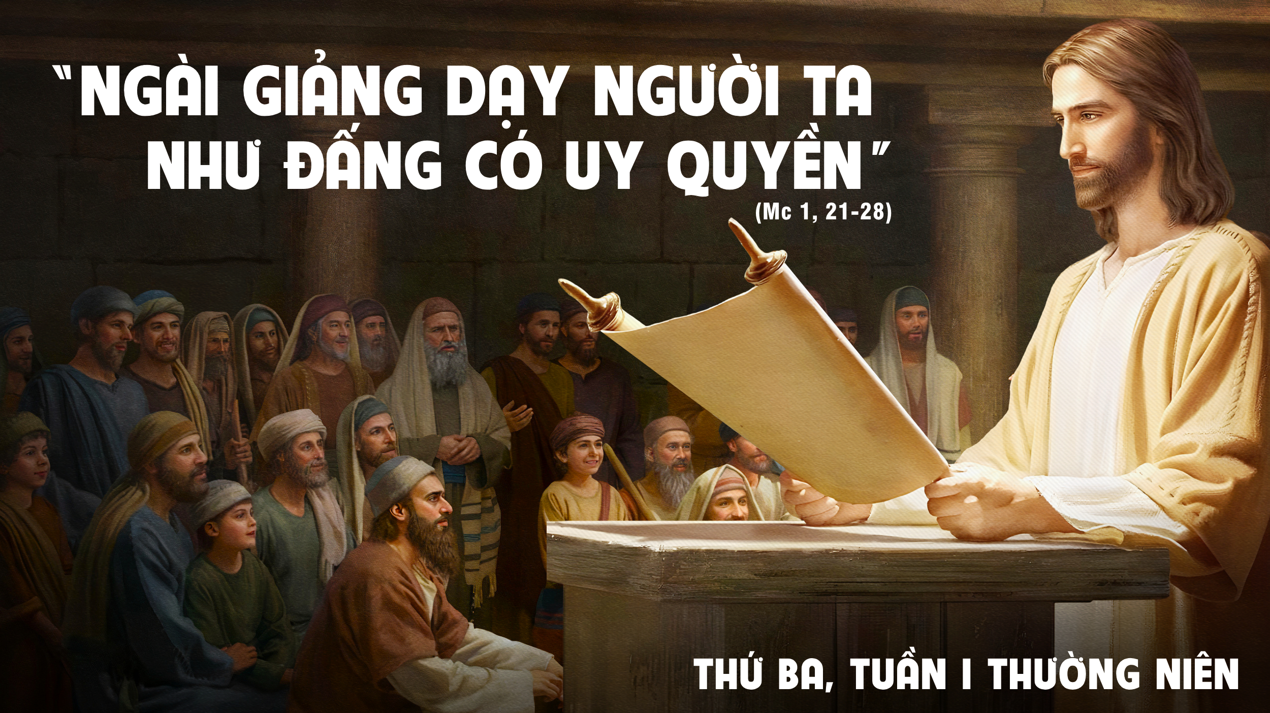 Đấng Thánh Của Thiên Chúa - 14.01.2025 Thứ Ba Tuần 1...